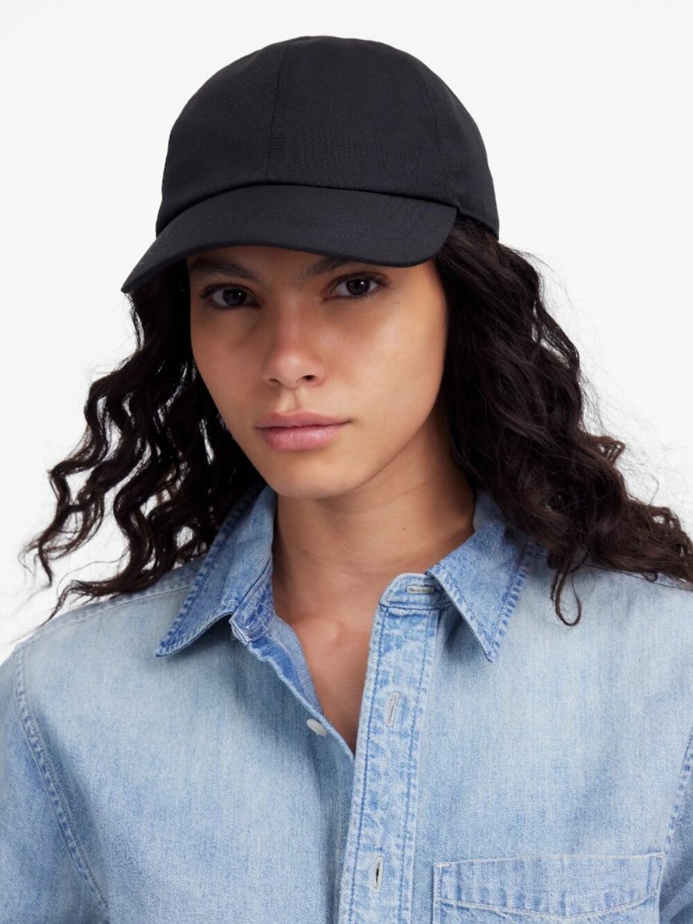 Madewell Canvas Baseball Hat (OS) - True Black